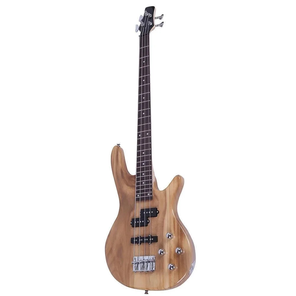 4 Strings Electric GIB Bass Guitar Basswood Guitars Burlywood for Beginner