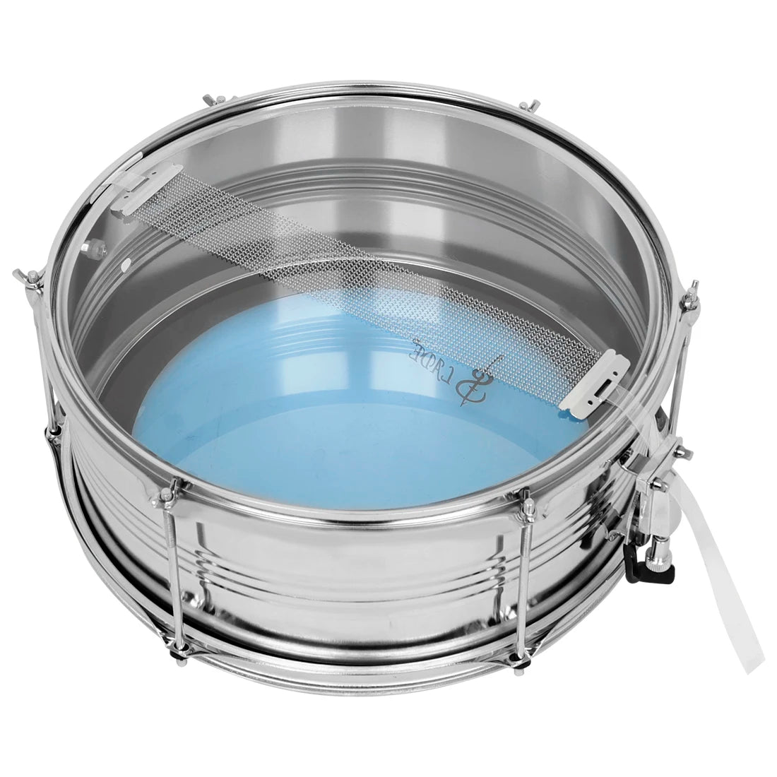 SLADE 14 Inch Blue Snare Drum Set with Drumsticks Shoulder Strap Drum Key Bag for Students Beginners Percussion Instrument