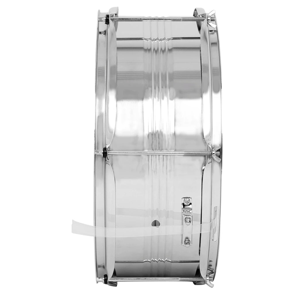 SLADE 14 Inch Blue Snare Drum Set with Drumsticks Shoulder Strap Drum Key Bag for Students Beginners Percussion Instrument