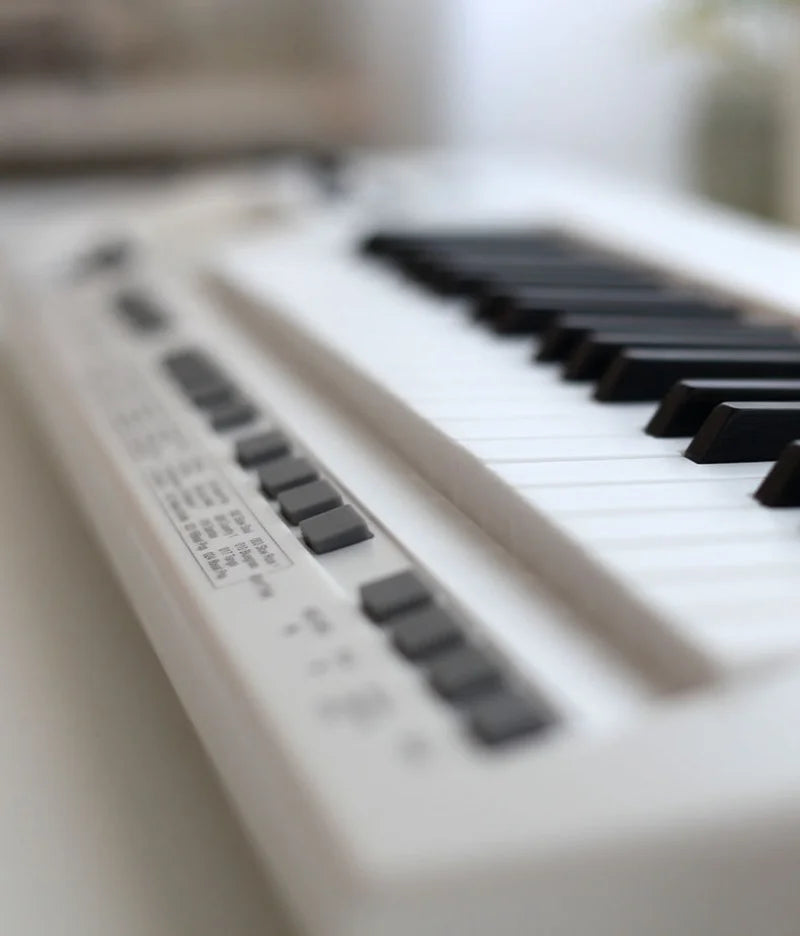 Guitar Electronic Piano Mini Keyboard 37-Key Rechargeable Children Electronic Keyboard Instruments Piano Back Shoulder Carrying