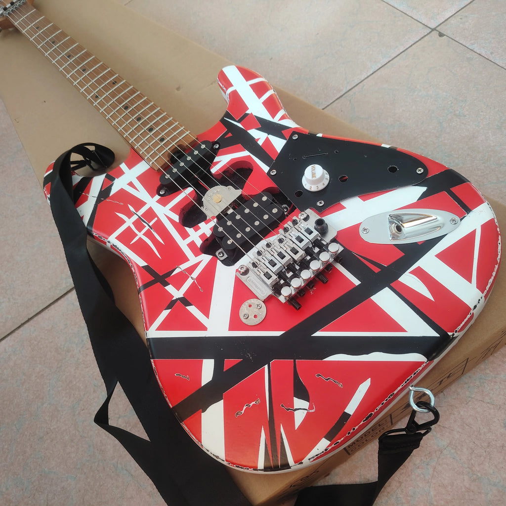 High quality Fan Hailun electric guitars processed in inventory relics, fast delivery from local warehouses in the United States