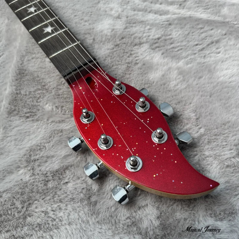 For Five-Pointed Star Electric Guitar In Stock | Classic Star Body, Beginner-Friendly