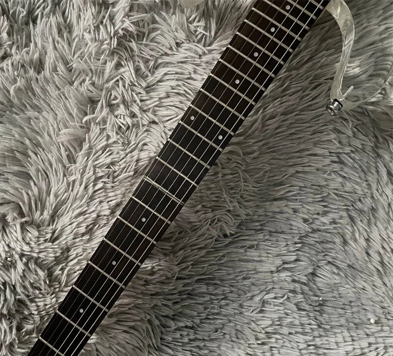 2026 hot new Custom Acrylic Body Transparent Guitar Maple Neck Rosewood Fingerboard