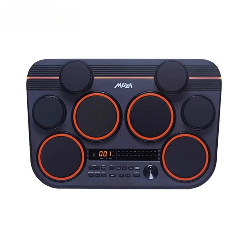 Adult Electronic Drums Portable Drum Set Professional Electronic Drum Kit Beginner Practice Pad Percussion Musical Instrument