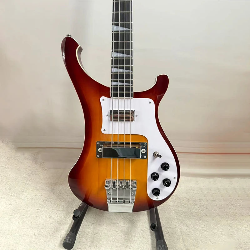 KGD - Bass guitar, 4-string 4003VS bass, rosewood fingerboard, stainless steel round frets, high-quality finish, in stock, free