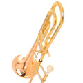 SADSN TB-142 Bb-F# Tune Tenor Slide Trombone Phosphorus Copper Gold &Brass Musical Instrument with Mouthpiece Case