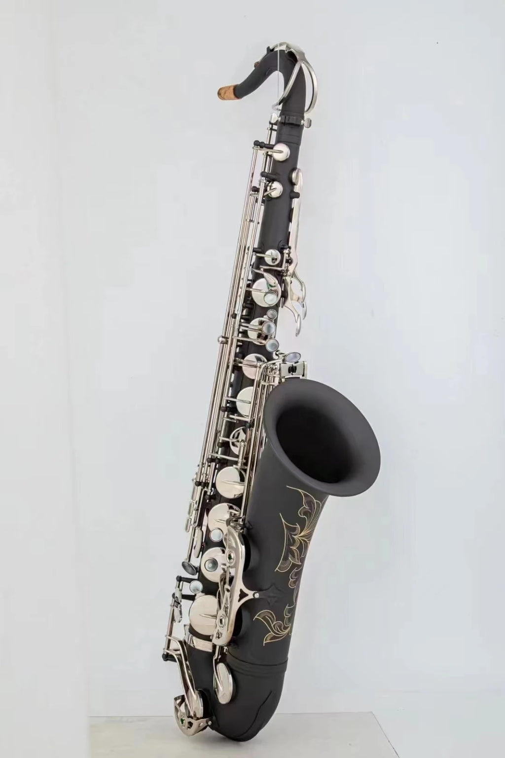 New Arrival Tenor Saxophone Bb Tune Black Matte Nickel Plating Woodwind Instrument With Case Accessories