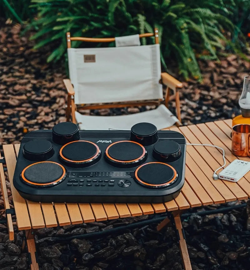 Adult Electronic Drums Portable Drum Set Professional Electronic Drum Kit Beginner Practice Pad Percussion Musical Instrument