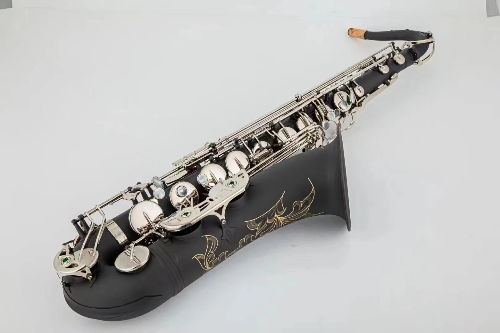 New Arrival Tenor Saxophone Bb Tune Black Matte Nickel Plating Woodwind Instrument With Case Accessories