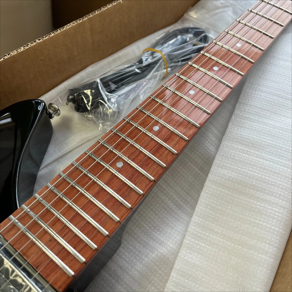 2026 hot new New Black 325 Rick Signature Guitar Chrome Hardware