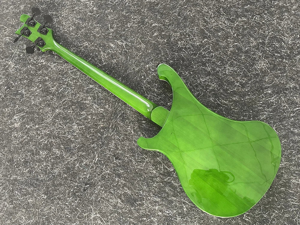 Electric Bass Guitar,4 Strings, Output Jack, 4003 green Color, High Quality, Free Shipping