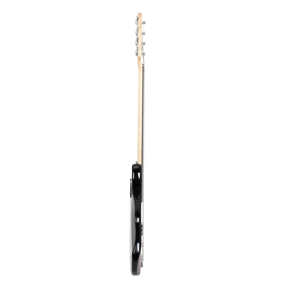 Electric Bass Guitar Full Size 4 String for experienced Bass Players Cord Wrench Tool Sunset Color