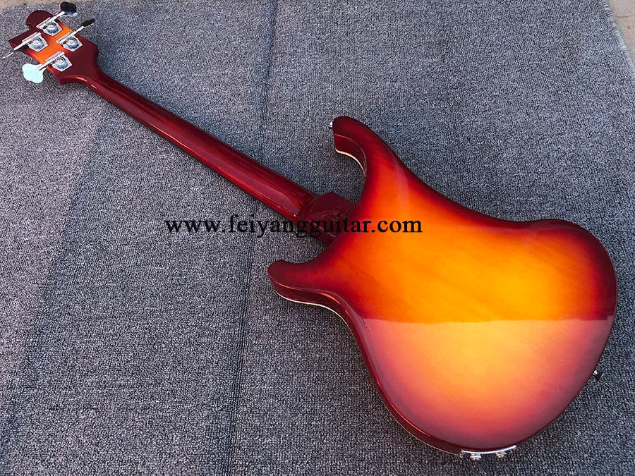 Electric Bass Guitar with Water Transfer Printing, 4 Strings, Rosewood Fingerboard,High Quality, Free Shipping, 4003