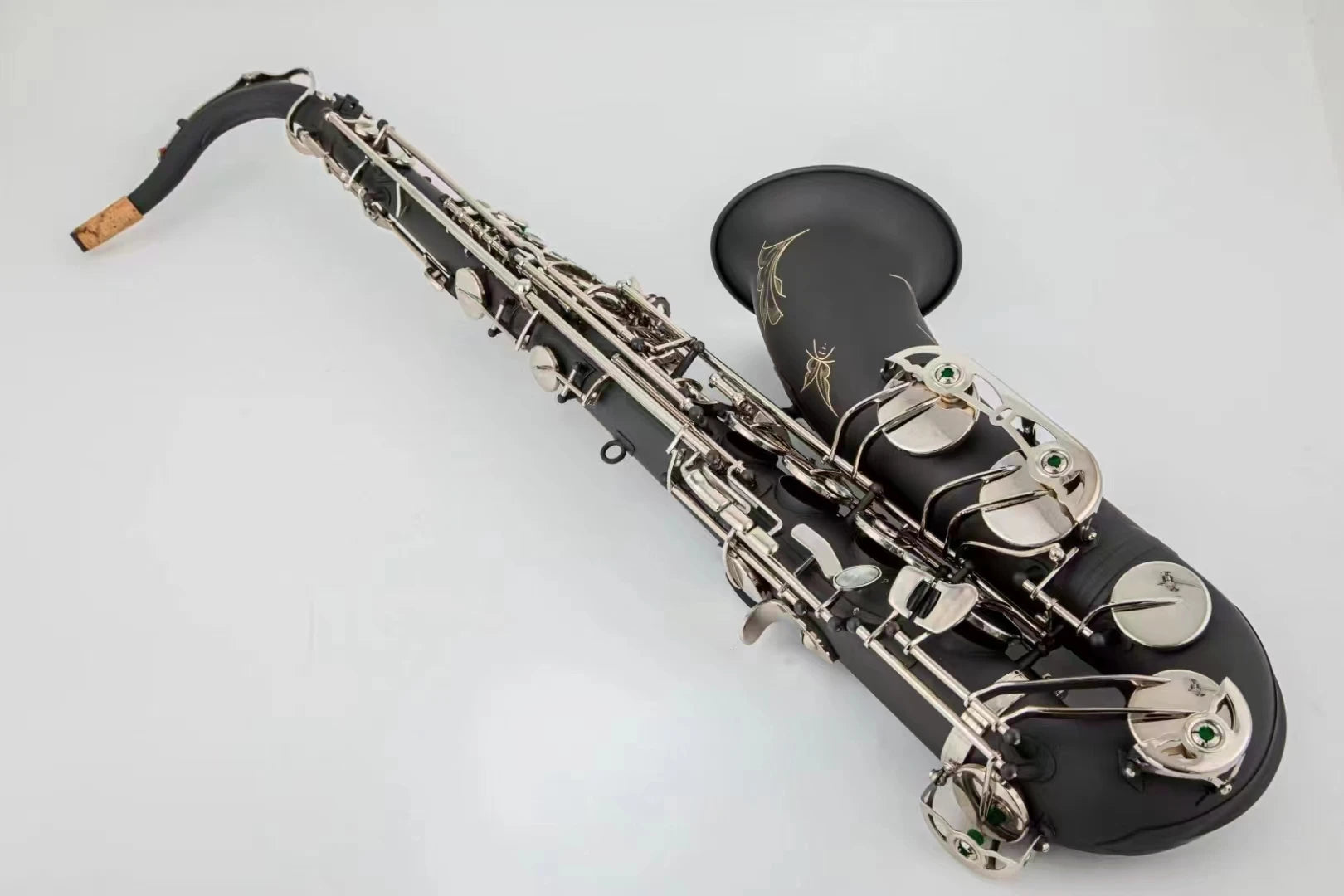 New Arrival Tenor Saxophone Bb Tune Black Matte Nickel Plating Woodwind Instrument With Case Accessories