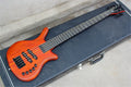 5 String Neck-thru-body Active Electric Bass Guitar with Black Hardware,Offer Customize