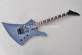 Special-shaped Black 6 Strings Electric Guitar with Flame Maple Veneer Rosewood Fretboard Offer Customize YSGS-8119