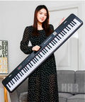 88 Keys Portable Digital Piano Multifunctional Electronic Keyboard Piano Student Gift 88037 Musical Instrument Beginner