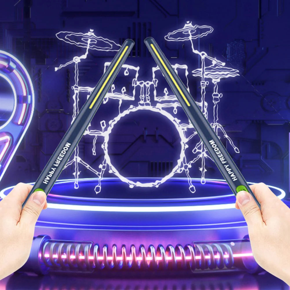 Electronic Virtual Air Drum Set Portable Professional Virtual Reality Drum Kit for Beginners Children Adults