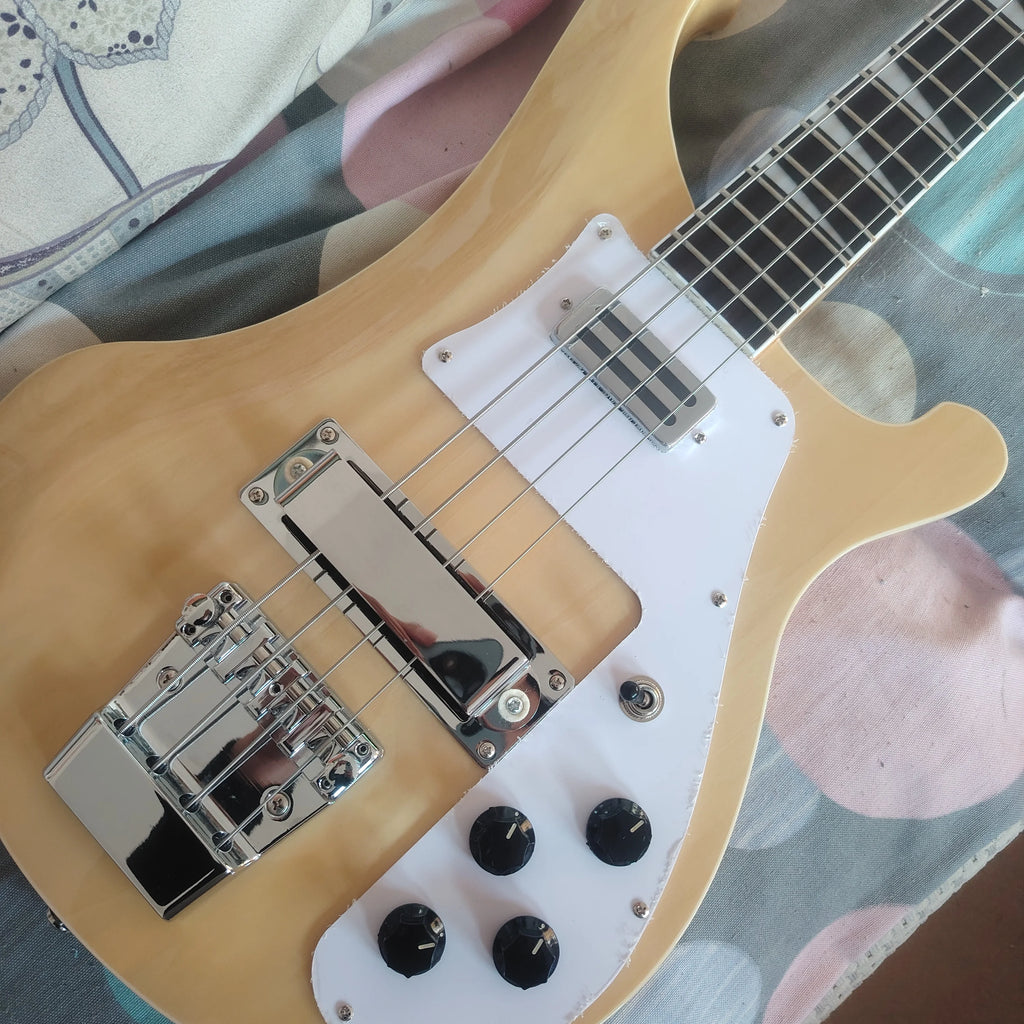 High-Quality  Bass Electric Guitar | Basswood Body, Rosewood Fingerboard, 4 Strings, 22 Frets, S-H Pickup,